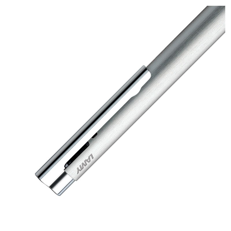 Lamy Logo Twin Pen – Kugelschreiber & Druckbleistift In Einem, Edelstahl, Strichmattiert, Mit Gravur